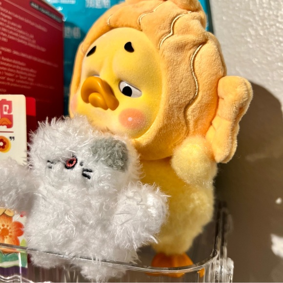 Upsetduck Act Cute Duck Figure Confirmed Petting Cat Duck - Picture 4 of 5